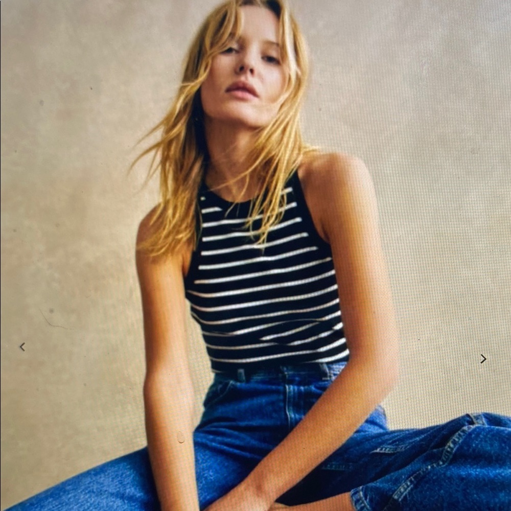 Sezane Marcelo tank size L NWT
